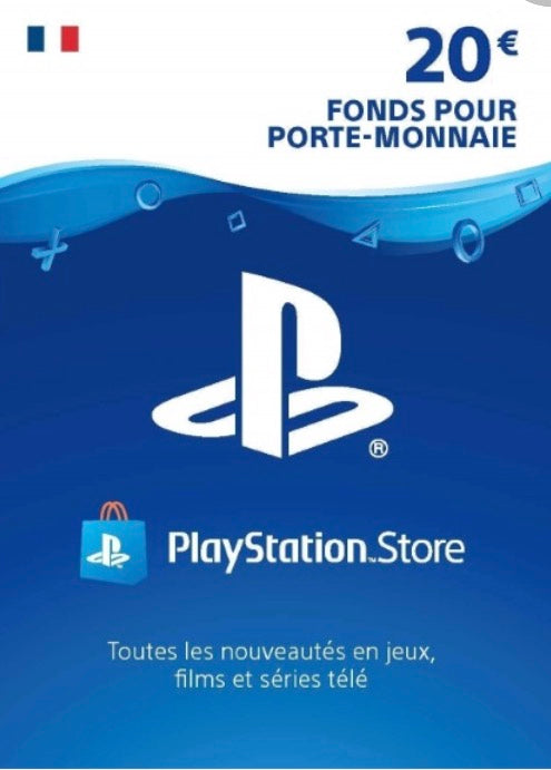 Carte PSN 🇫🇷 20€