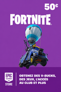 Carte Fortnite 🇫🇷 50€