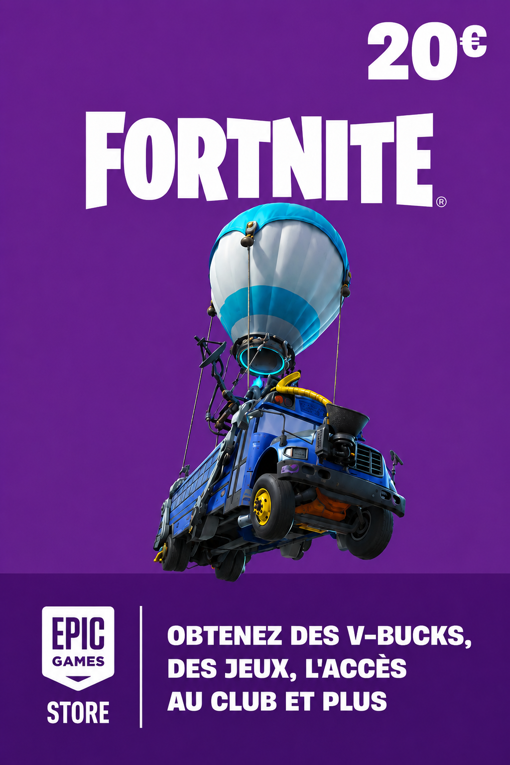 Carte Fortnite 🇫🇷 20€